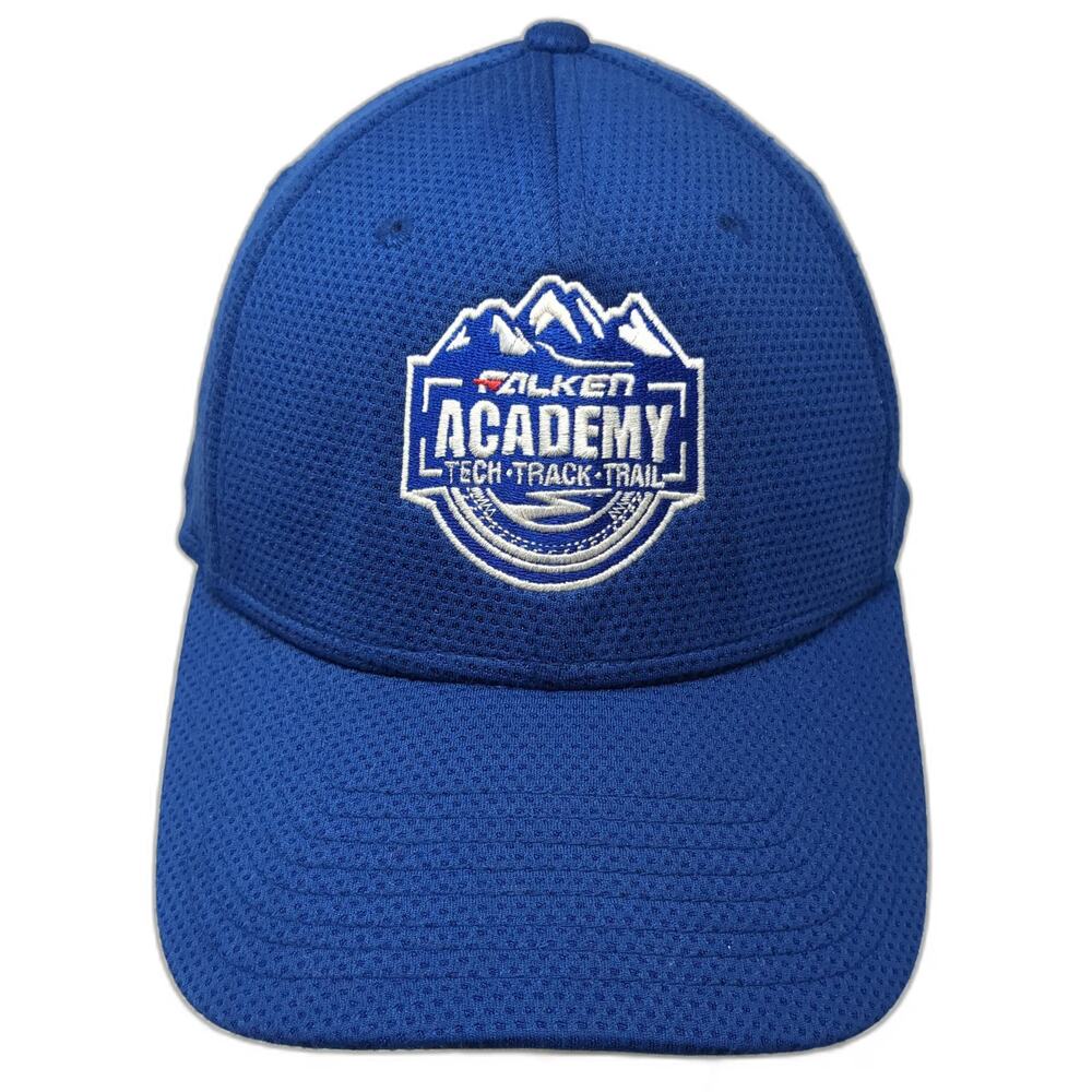 New Era Baseball Cap Blue L 39THIRTY Stretch Fit Falken Academy Tires Tech Hat